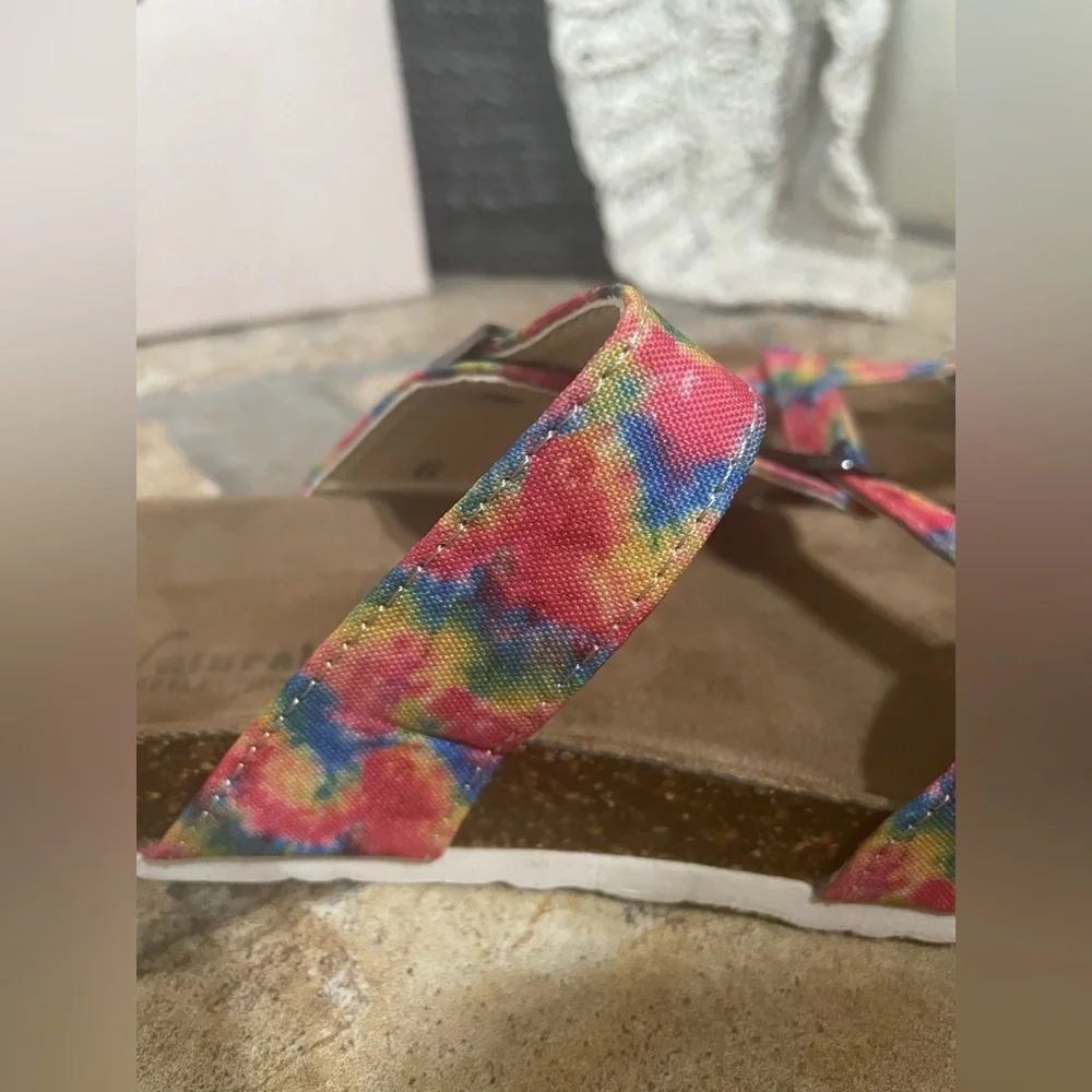 Natural Reflections Tie-Dye Sandals!! - Picture 4 of 4